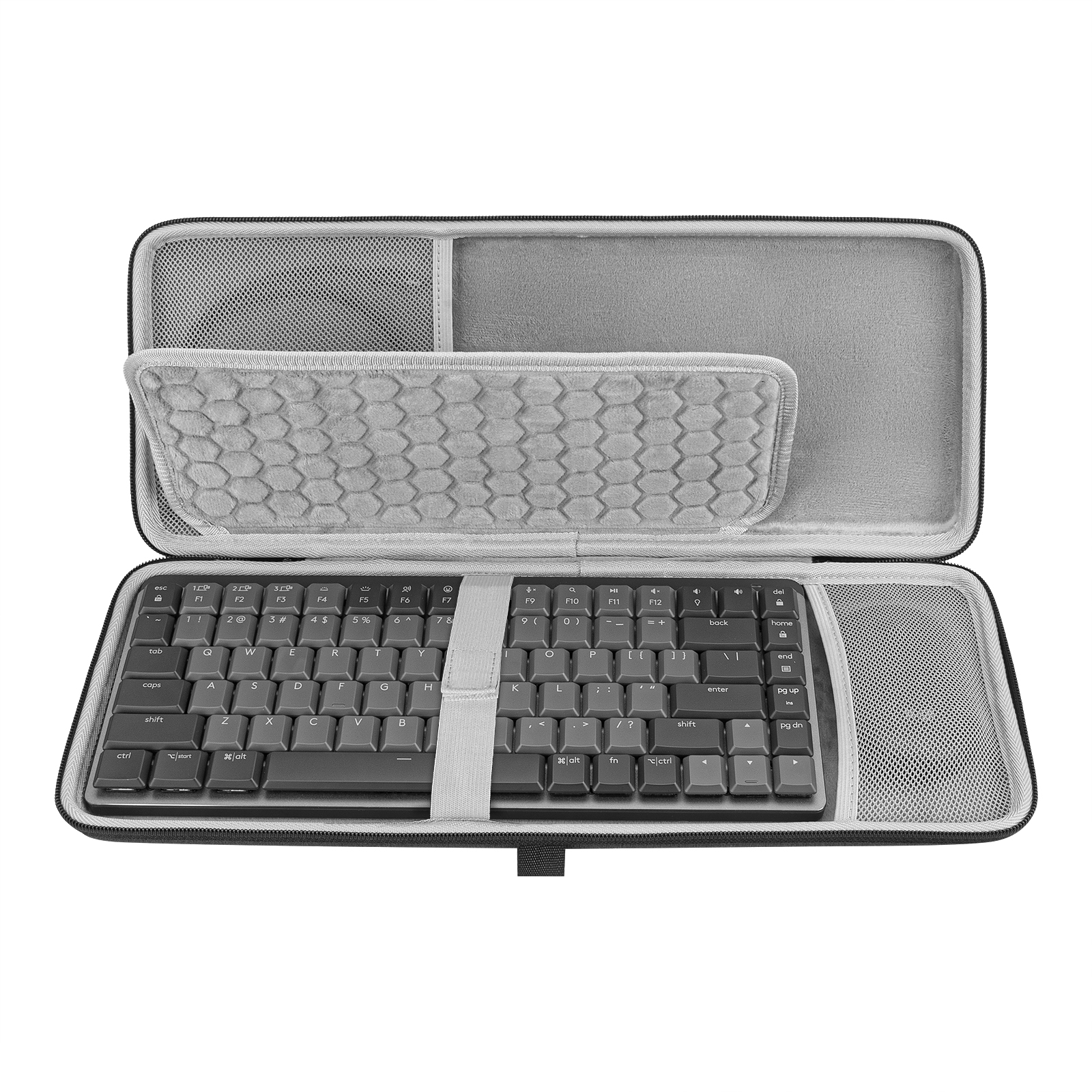 Gaming Keyboard Tester - Geekria 75% Keyboard and Mouse Case,