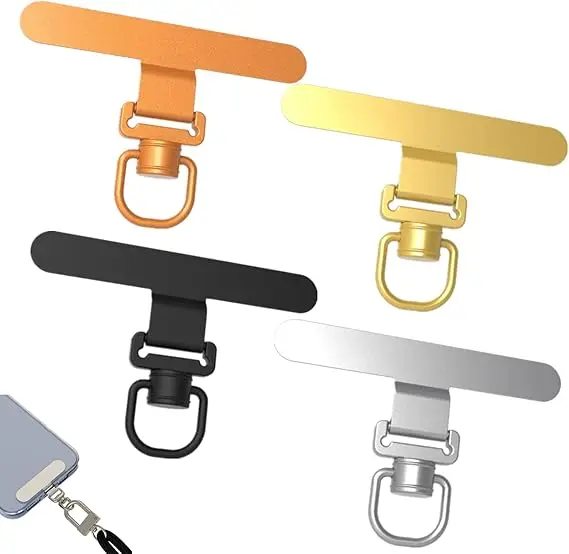 Gasket Mount Kit - 360 Rotating Phone Lanyard Clip Metal