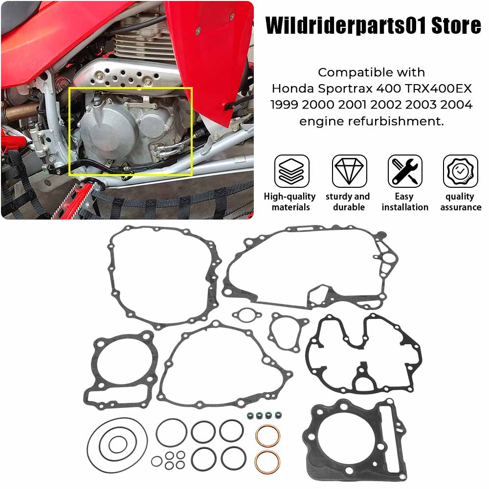 For Honda Sportrax 400 TRX400E - đánh giá và giá Gasket Mount Kit