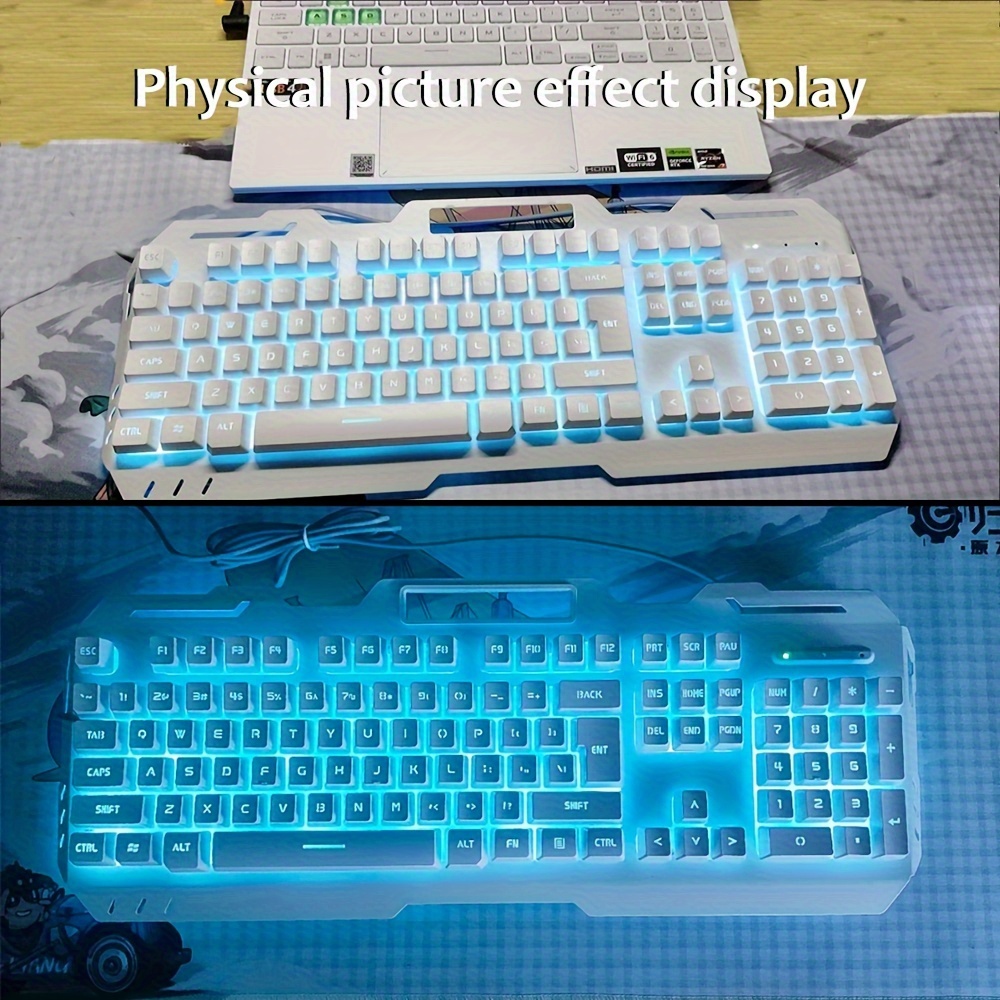EWEADN GX80Z Gaming Membrane K - đánh giá và giá Gaming Keyboard Blue Switches