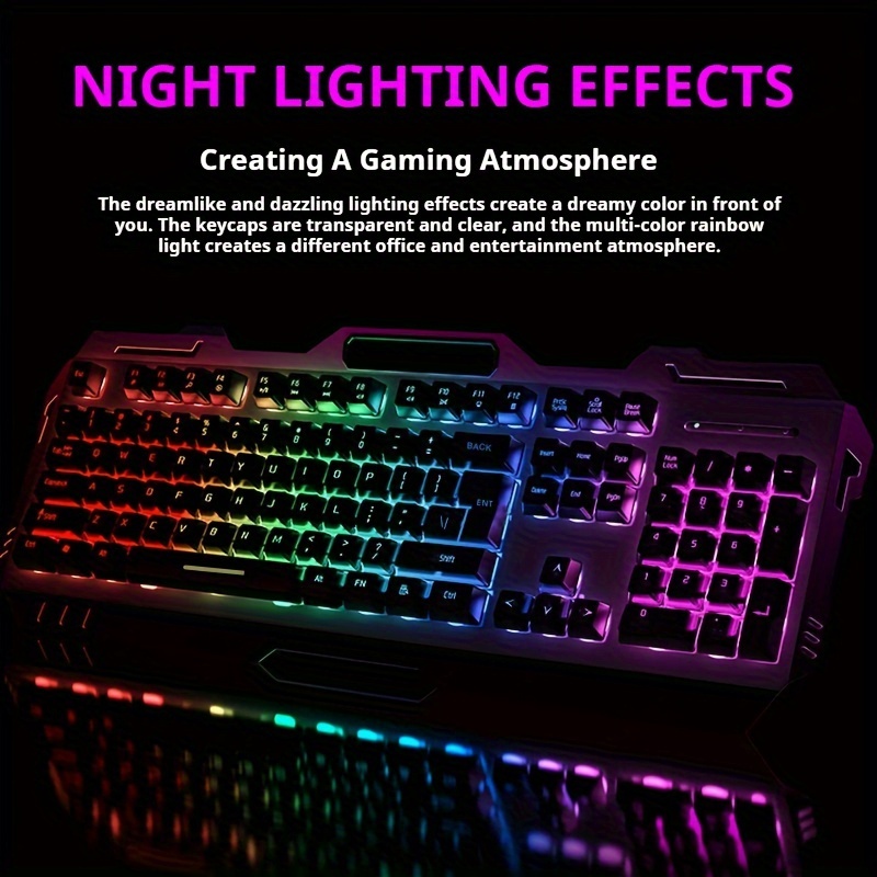 EWEADN GX80Z Gaming Membrane K - đánh giá và giá Gaming Keyboard Blue Switches