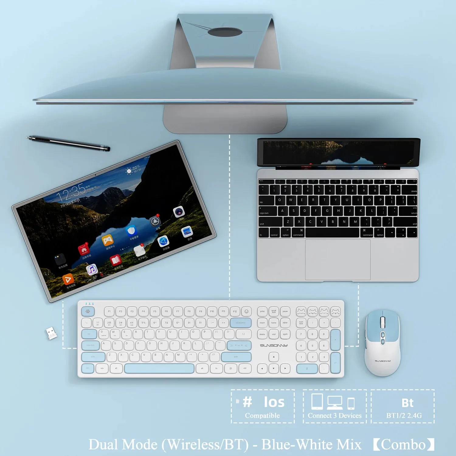 Cute Silent Keyboard and Mouse - đánh giá và giá Gaming Keyboard And Mouse Wireless