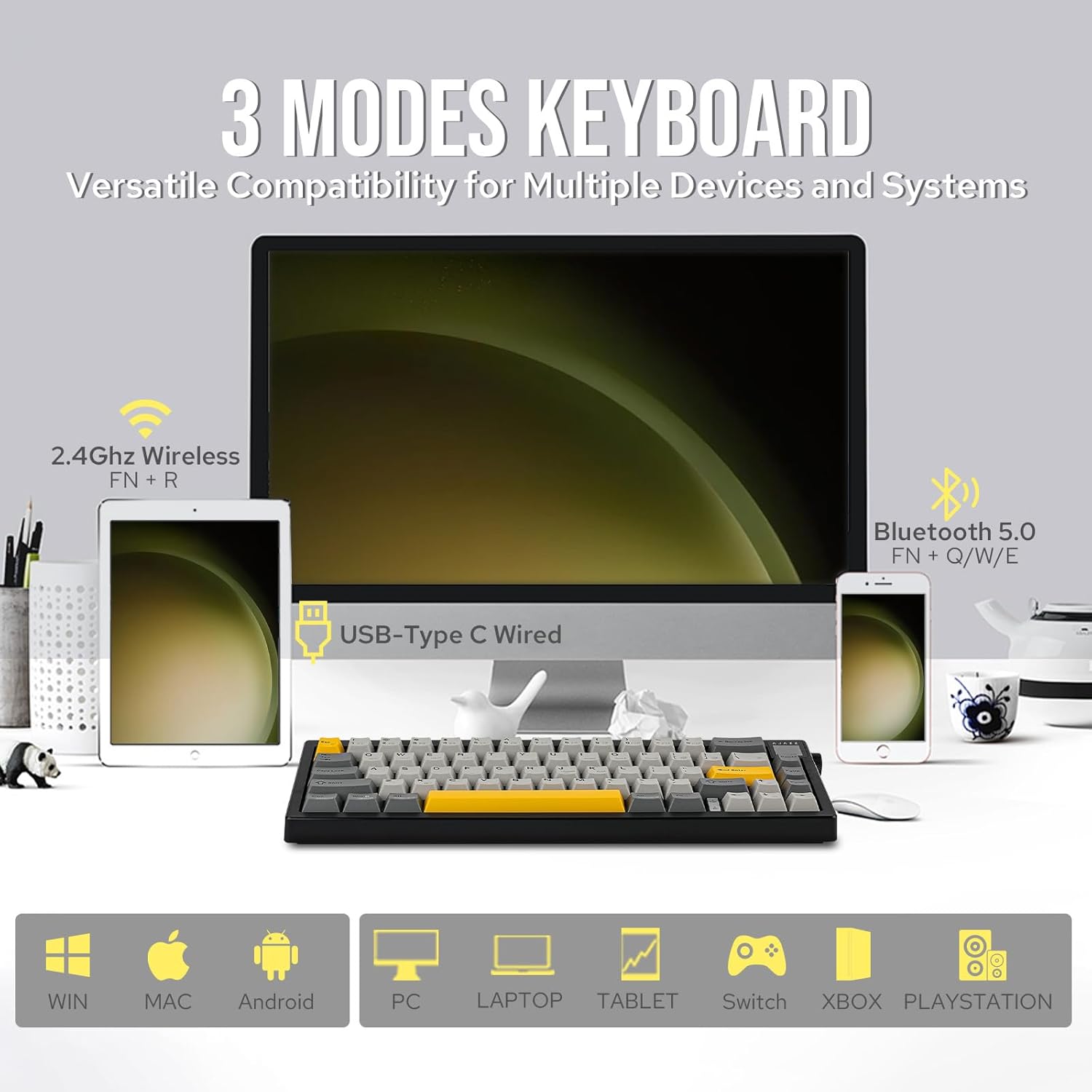 Ajazz AK650 Gaming Mechanical  - đánh giá và giá Gaming Keyboard Budget