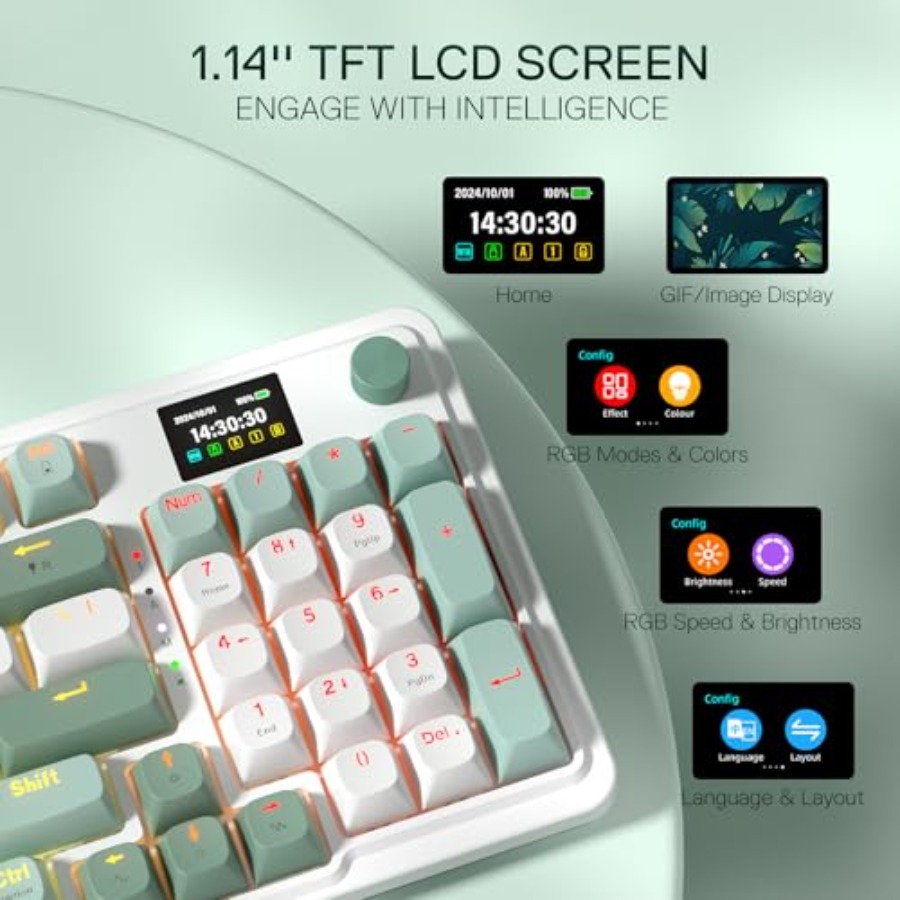 Gaming keyboard with wireless  - đánh giá và giá Gaming Keyboard No Noise