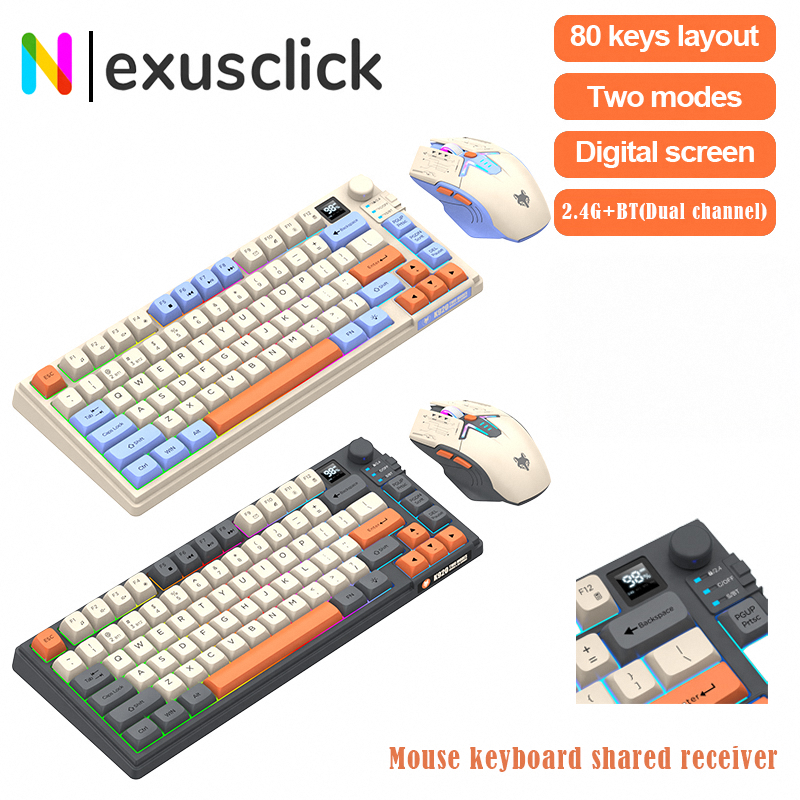 New Dual-Mode 80 Keys Wireless - đánh giá và giá Gaming Keyboard Extension