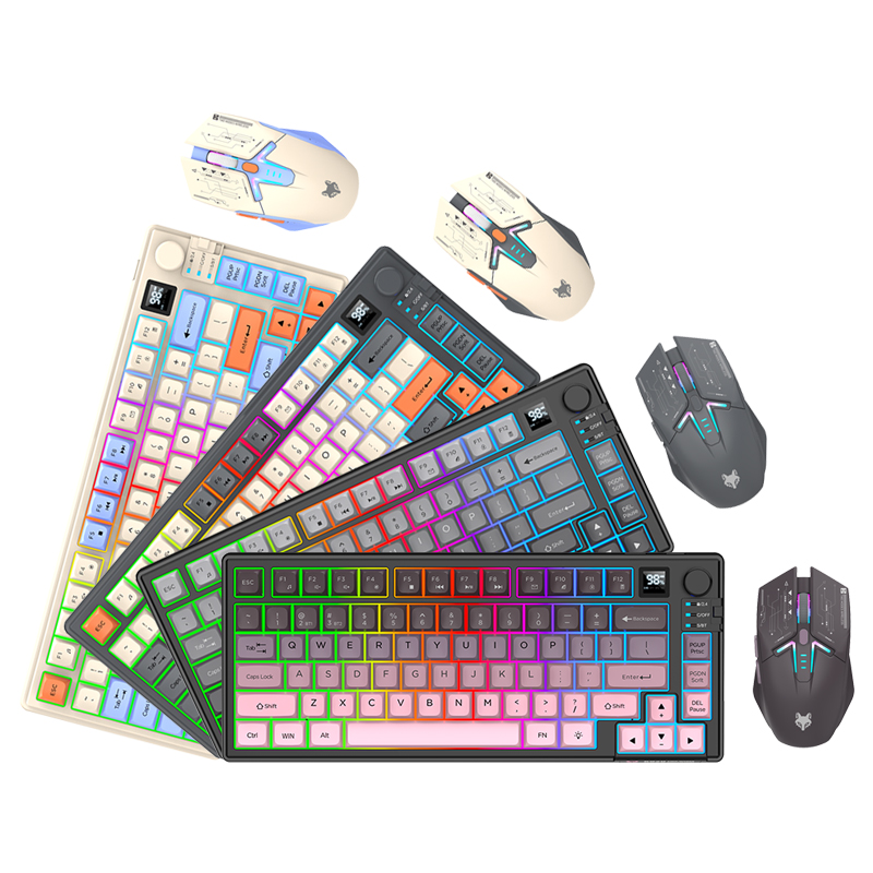 New Dual-Mode 80 Keys Wireless - đánh giá và giá Gaming Keyboard Extension