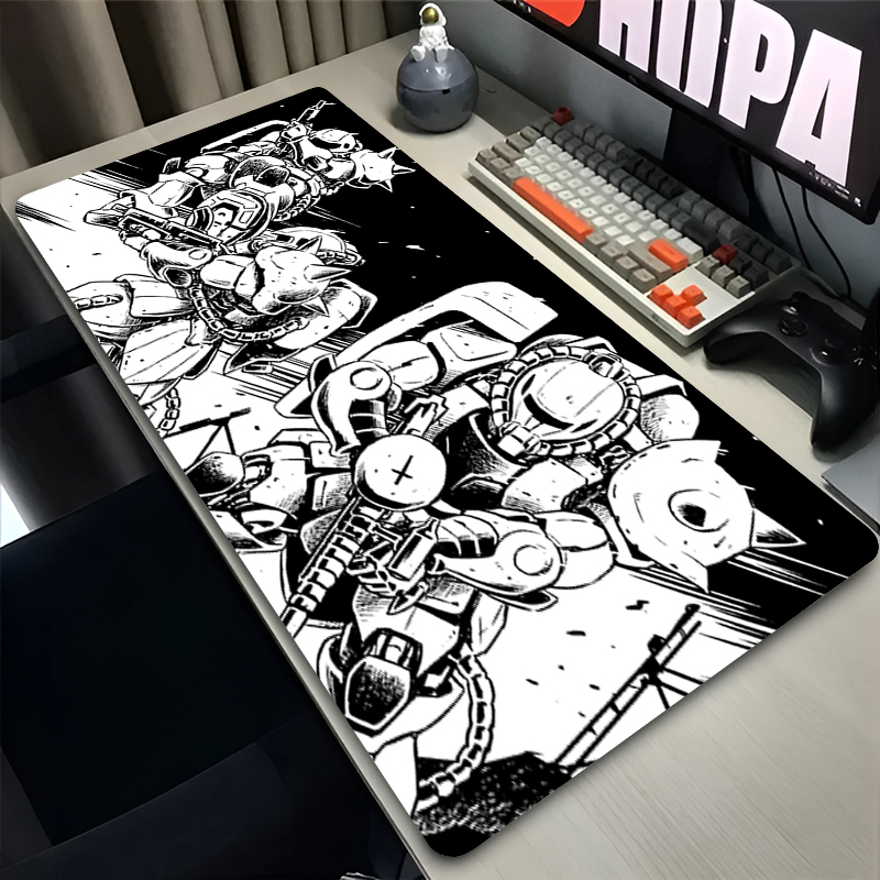 Black and white Mouse Pad Game - đánh giá và giá Keyboard Gaming Black