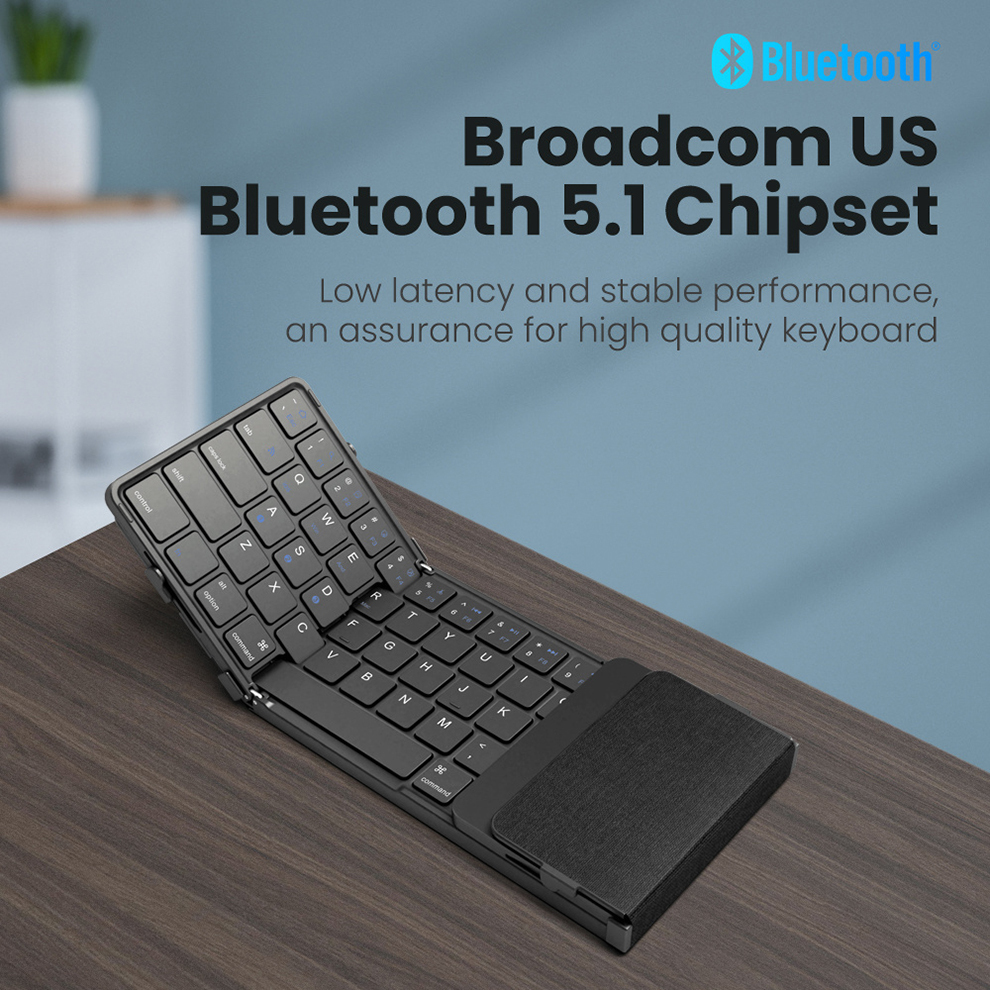 Foldable Bluetooth Keyboard wi - đánh giá và giá Gaming Keyboard Budget