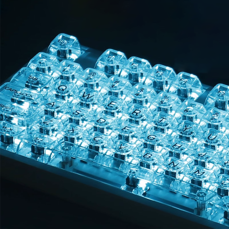 132 Keys Crystal Transparent K - đánh giá và giá Keyboard Gaming Black