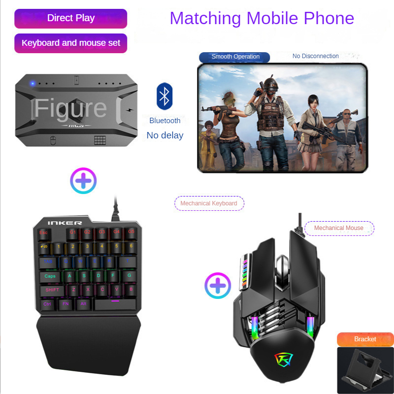 M1 Pro Gamepad Mobile Phone Ga - đánh giá và giá Gaming Keyboard Mouse Wireless