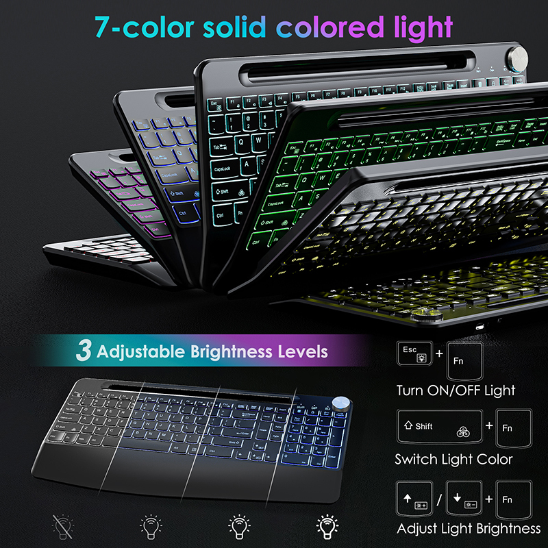 2.4G&Type-C Wireless Keyboard  - đánh giá và giá Gaming Keyboard Extension