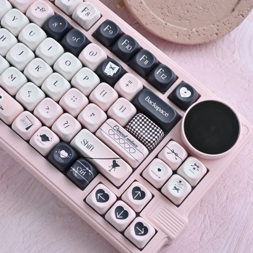 Custom MOA Keycap PBT 118 Keys - đánh giá và giá Keyboard Gaming Black