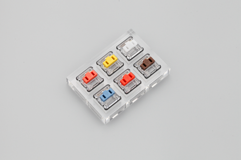 Acrylic Switch Tester 2X3 Kail - đánh giá và giá Gaming Keyboard Tester