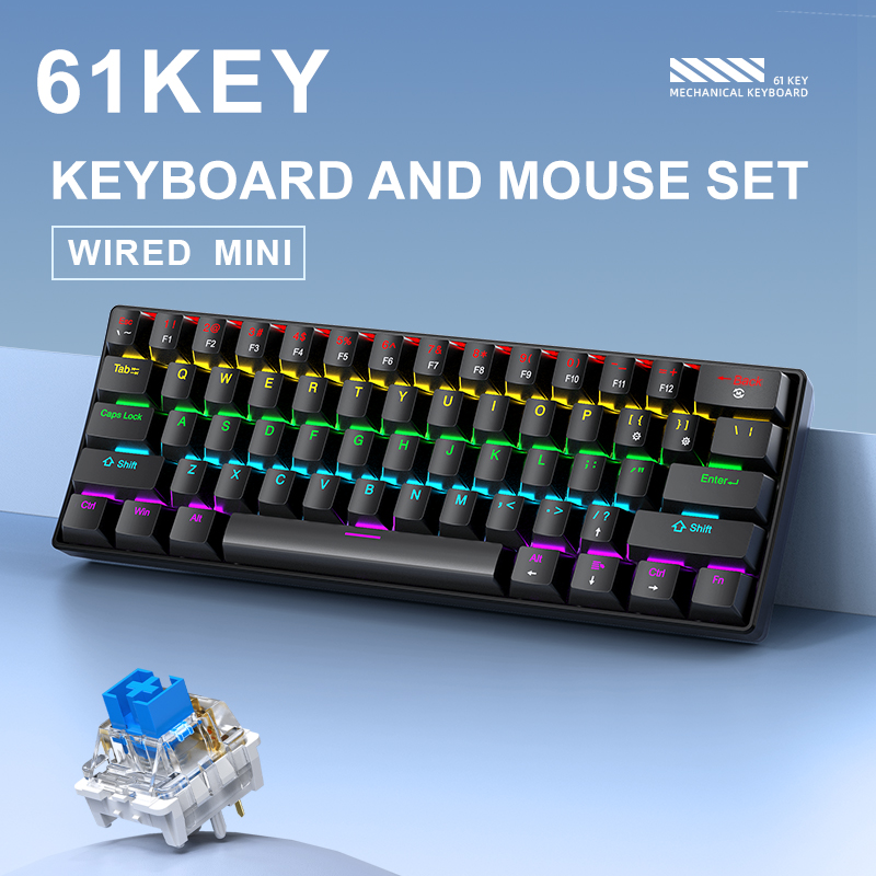 APAYADO K61 Mini Mechanical Ke - đánh giá và giá Gaming Keyboard Brand