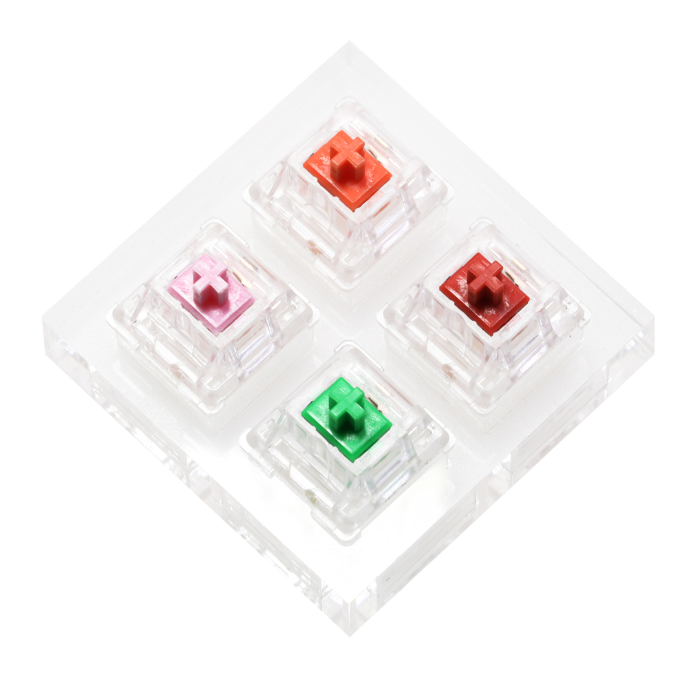 aluminum or Acrylic Switch Tes - đánh giá và giá Gaming Keyboard Tester