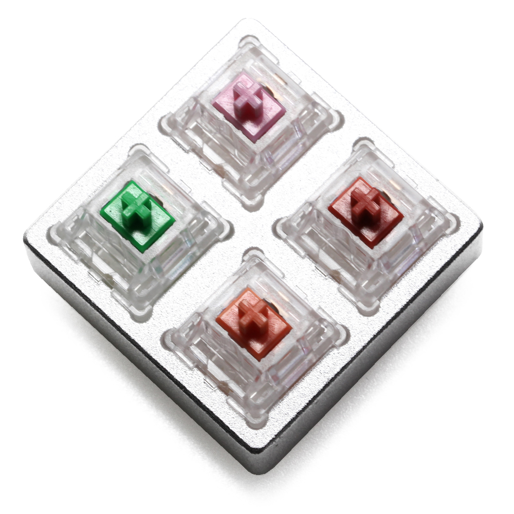 aluminum or Acrylic Switch Tes - đánh giá và giá Gaming Keyboard Tester
