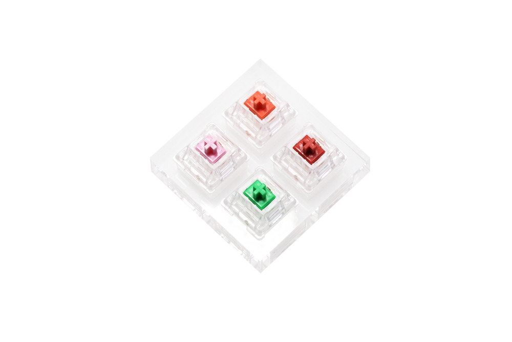 aluminum or Acrylic Switch Tes - đánh giá và giá Gaming Keyboard Tester