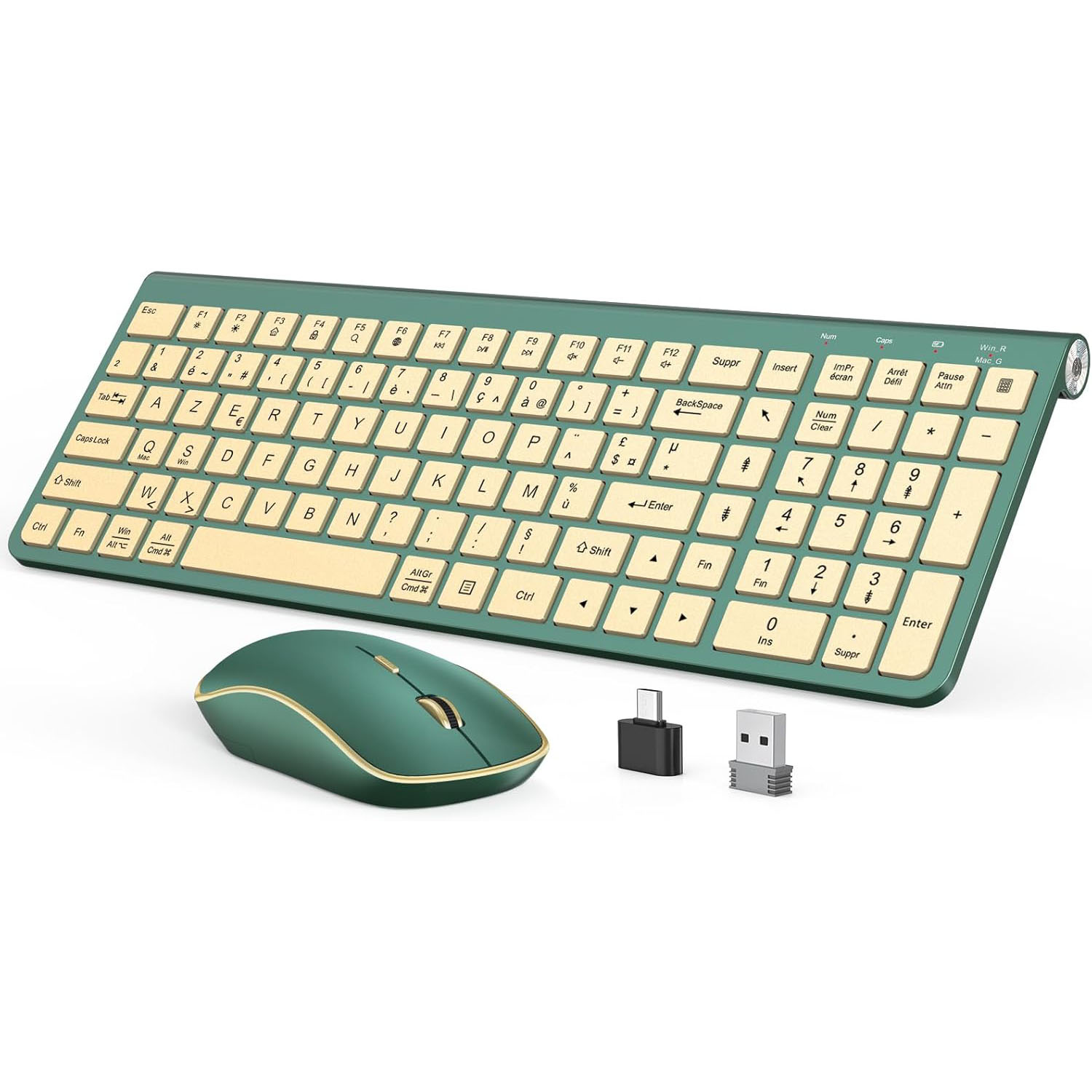 Ergonomic wireless keyboard an - đánh giá và giá Gaming Keyboard Mouse Wireless