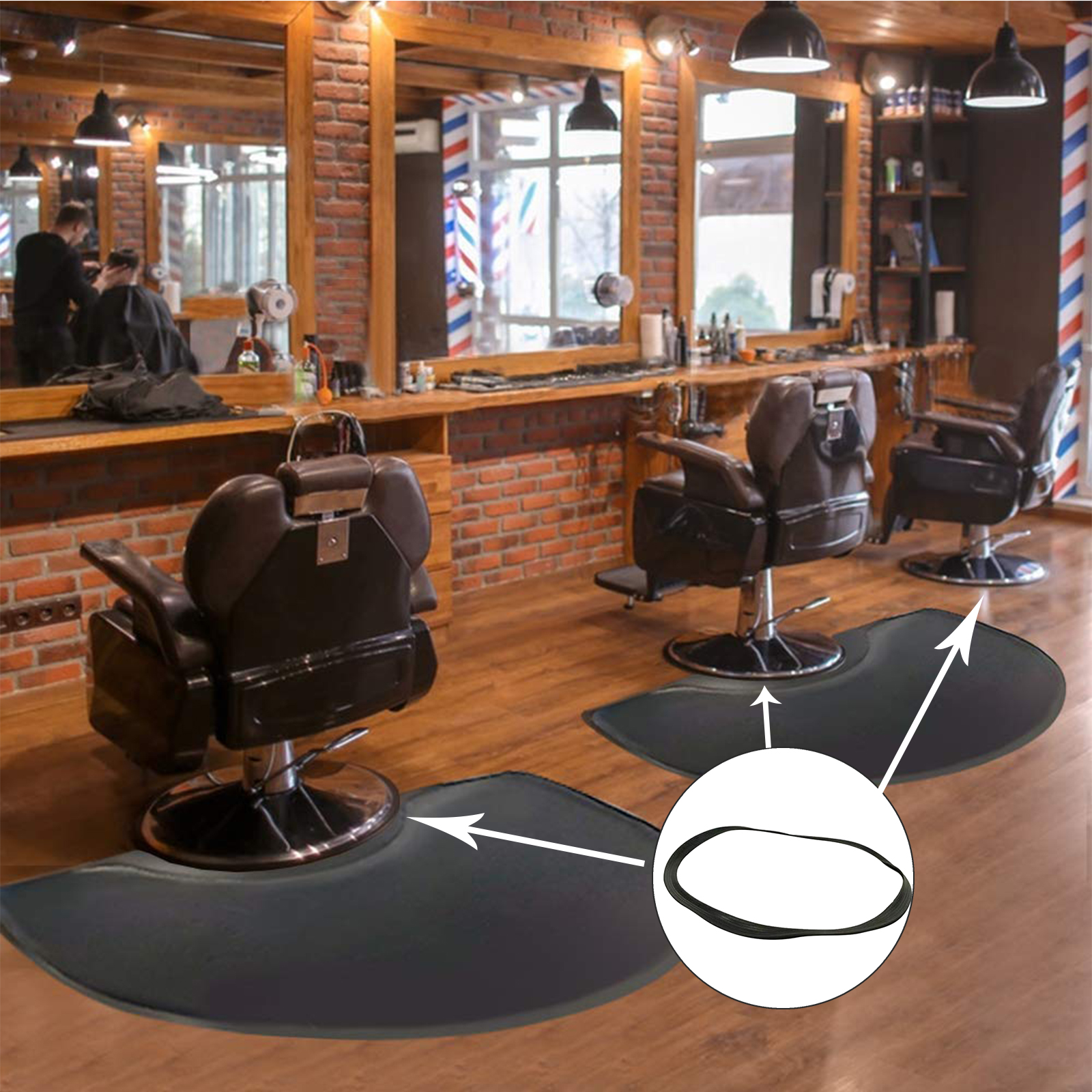 Barber Salon Styling Chair Hyd - đánh giá và giá Gasket Mount Kit