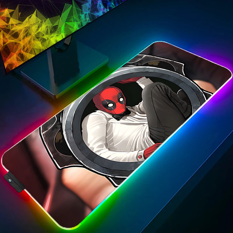 LED Mouse Pad Gaming Backlight - đánh giá và giá Gaming Keyboard En Mouse