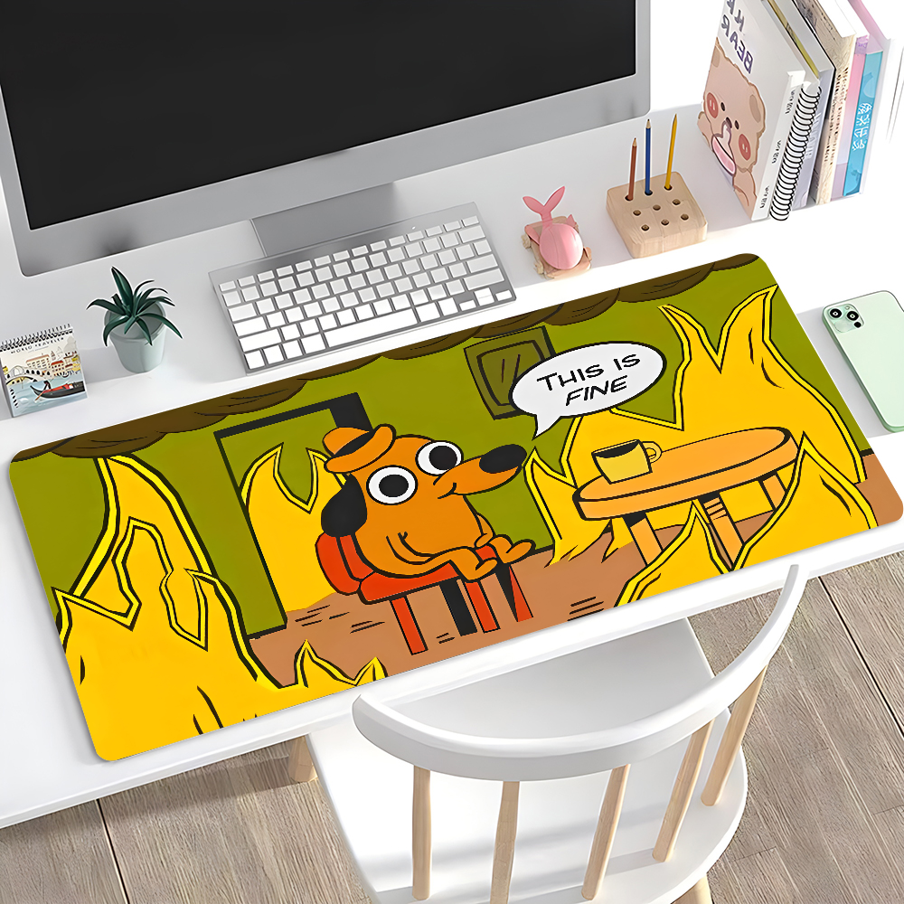 This Is Fine Dog Dachshund Mou - đánh giá và giá Gaming Keyboard Nearby