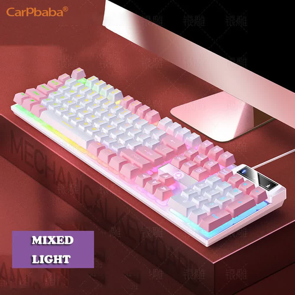 Carpbaba K500 104 Key USB Wire - đánh giá và giá Gaming Keyboard Mobile