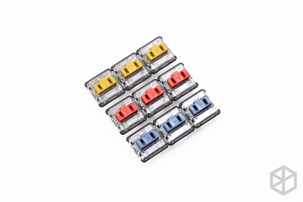 kailh low profile choc switch  - đánh giá và giá Gaming Keyboard Blue Switches