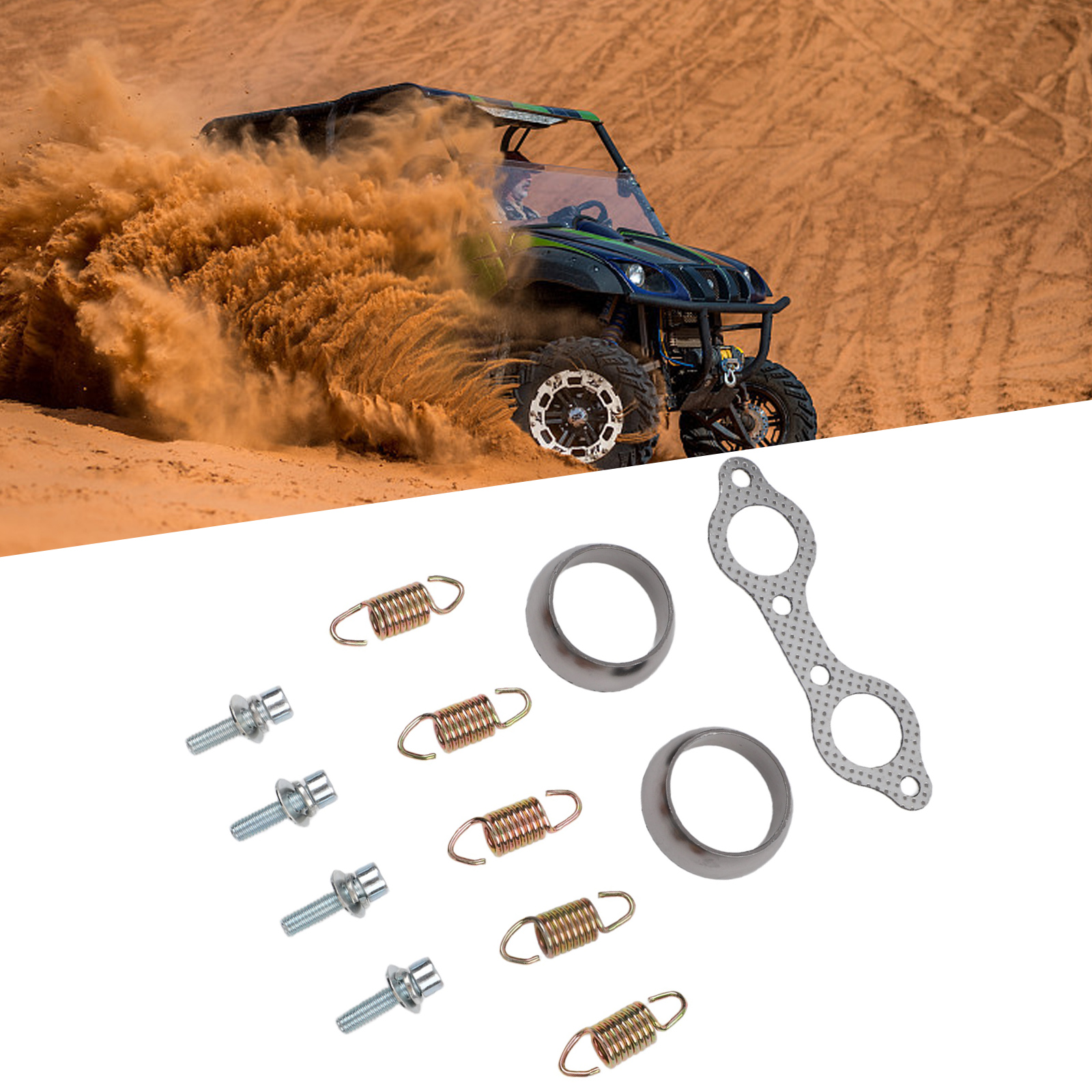 For Polaris Frontier Muffler G - đánh giá và giá Gasket Mount Kit