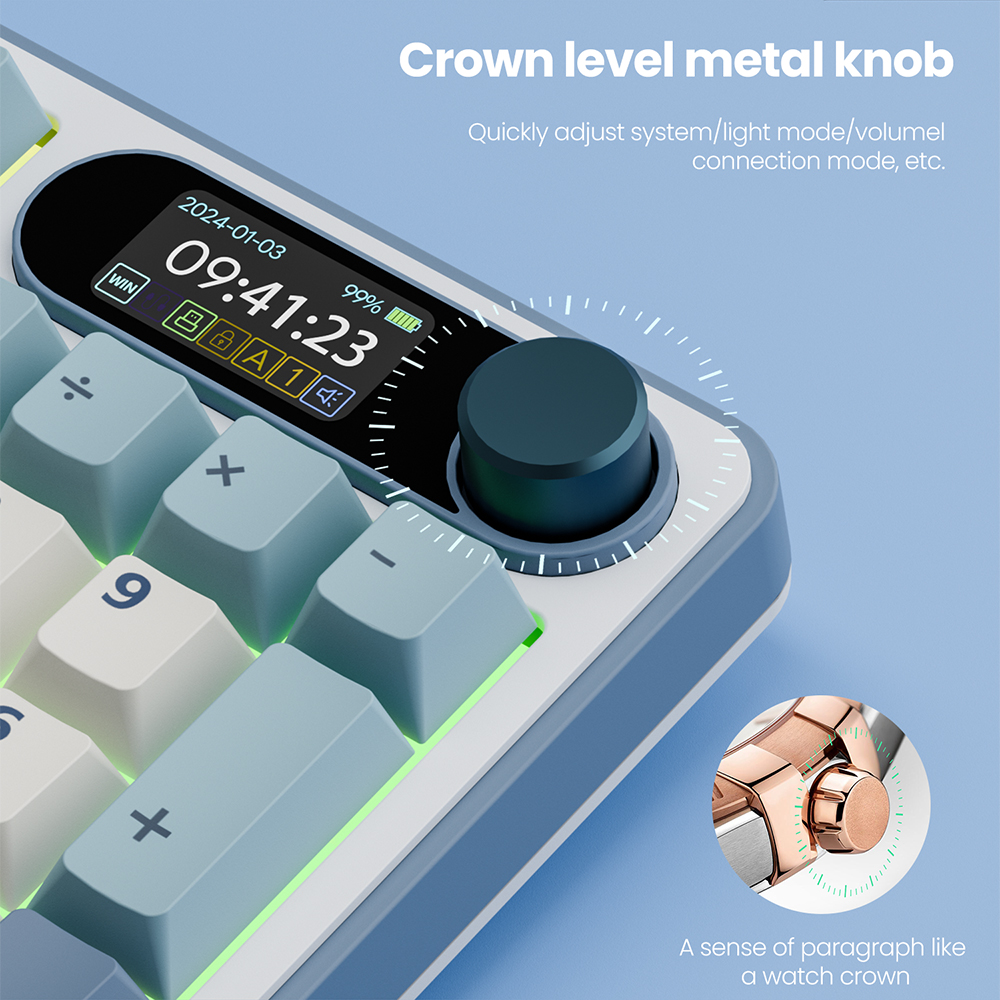 RK ROYAL KLUDGE S98 Mechanical - đánh giá và giá Gaming Keyboard Mobile
