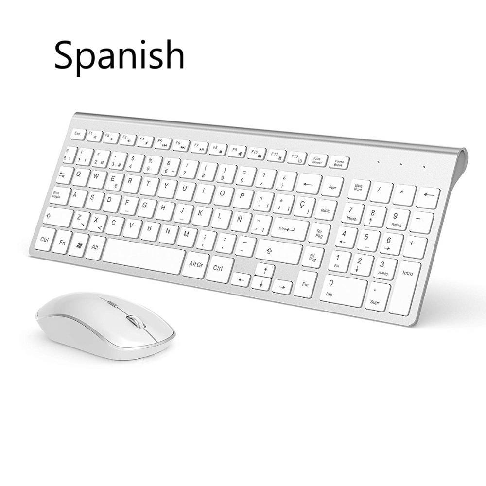 Wireless Keyboard Mouse Spanis - đánh giá và giá Gaming Keyboard Extension
