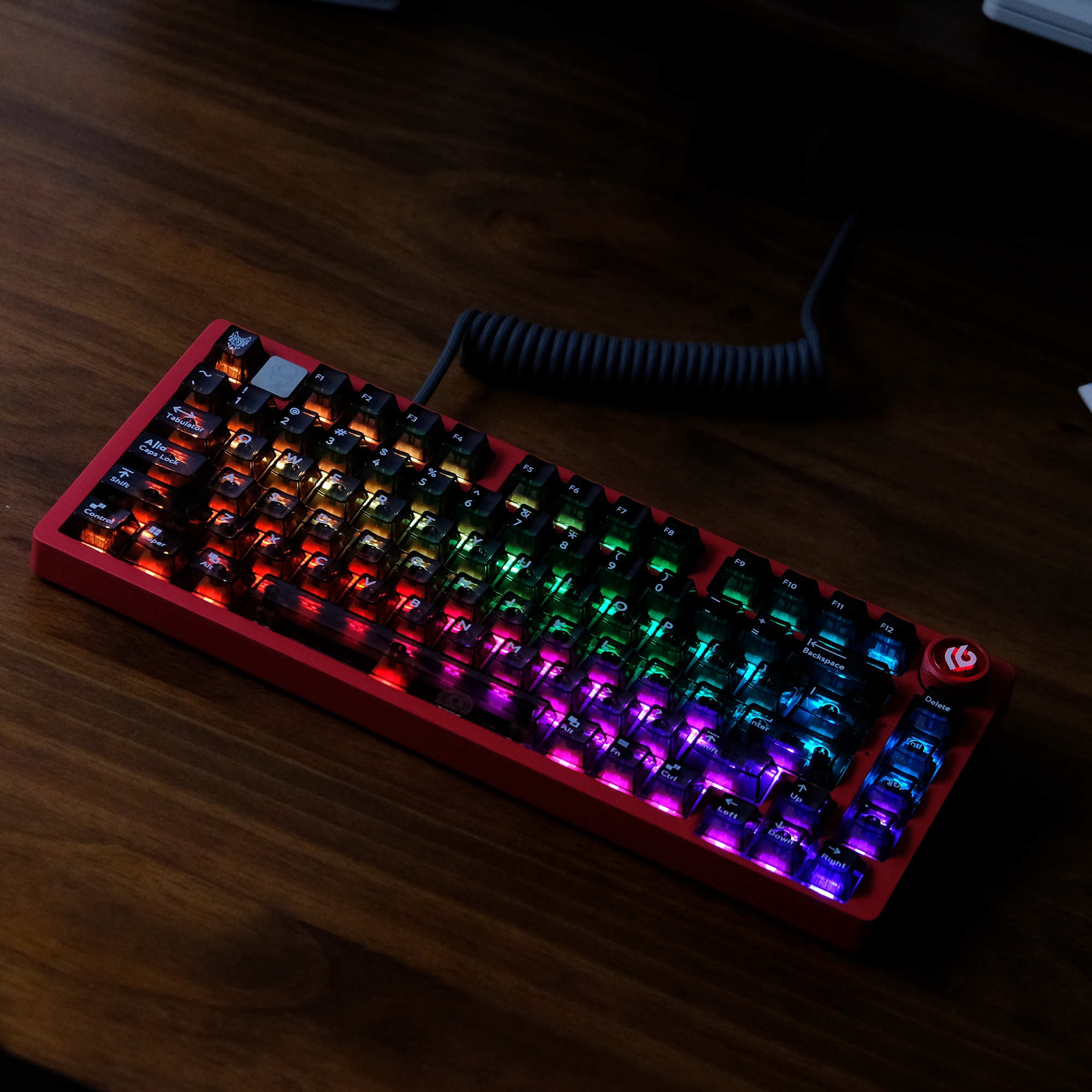 114 Keys Black Crystal Transpa - đánh giá và giá Keyboard Gaming Black
