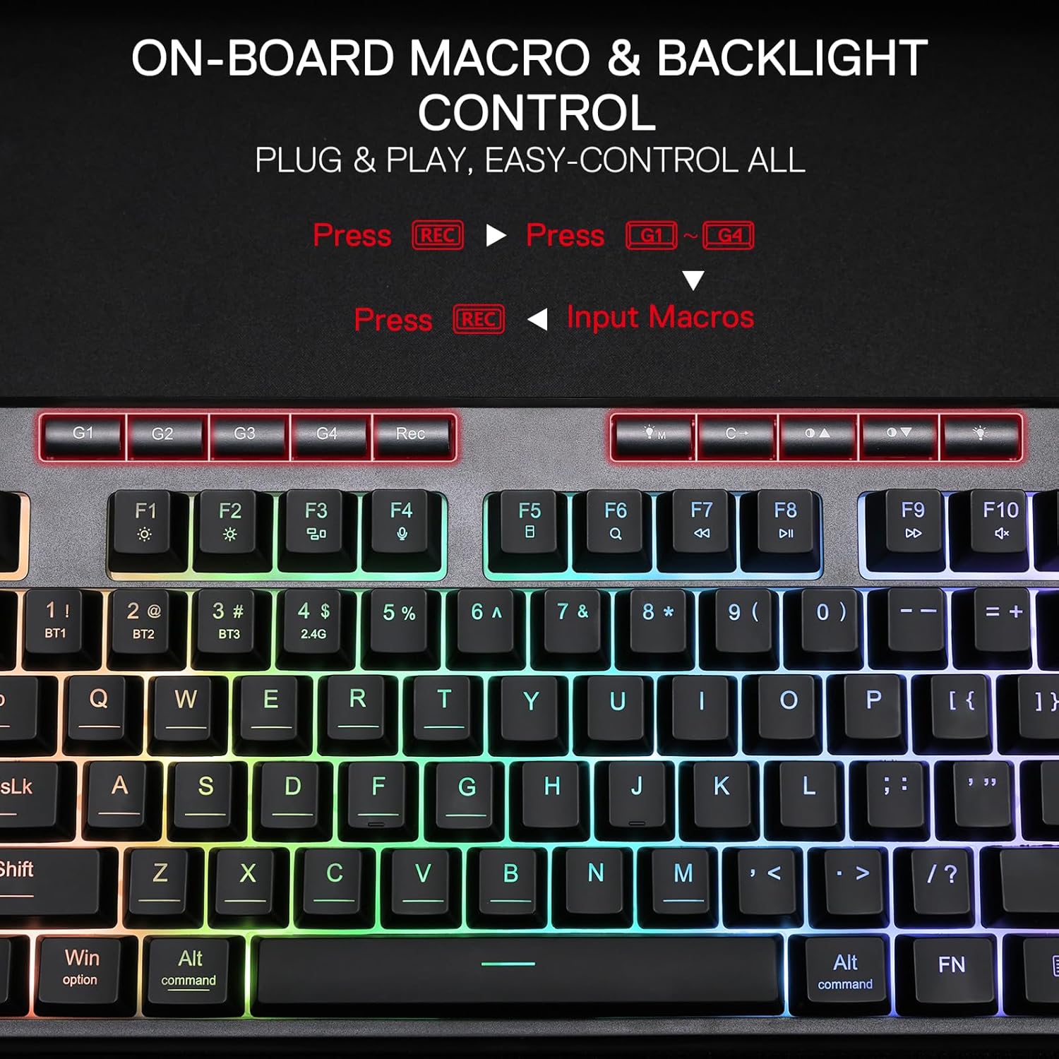 Redragon K516 PRO Shiva TKL RG - đánh giá và giá Gaming Keyboard Mobile
