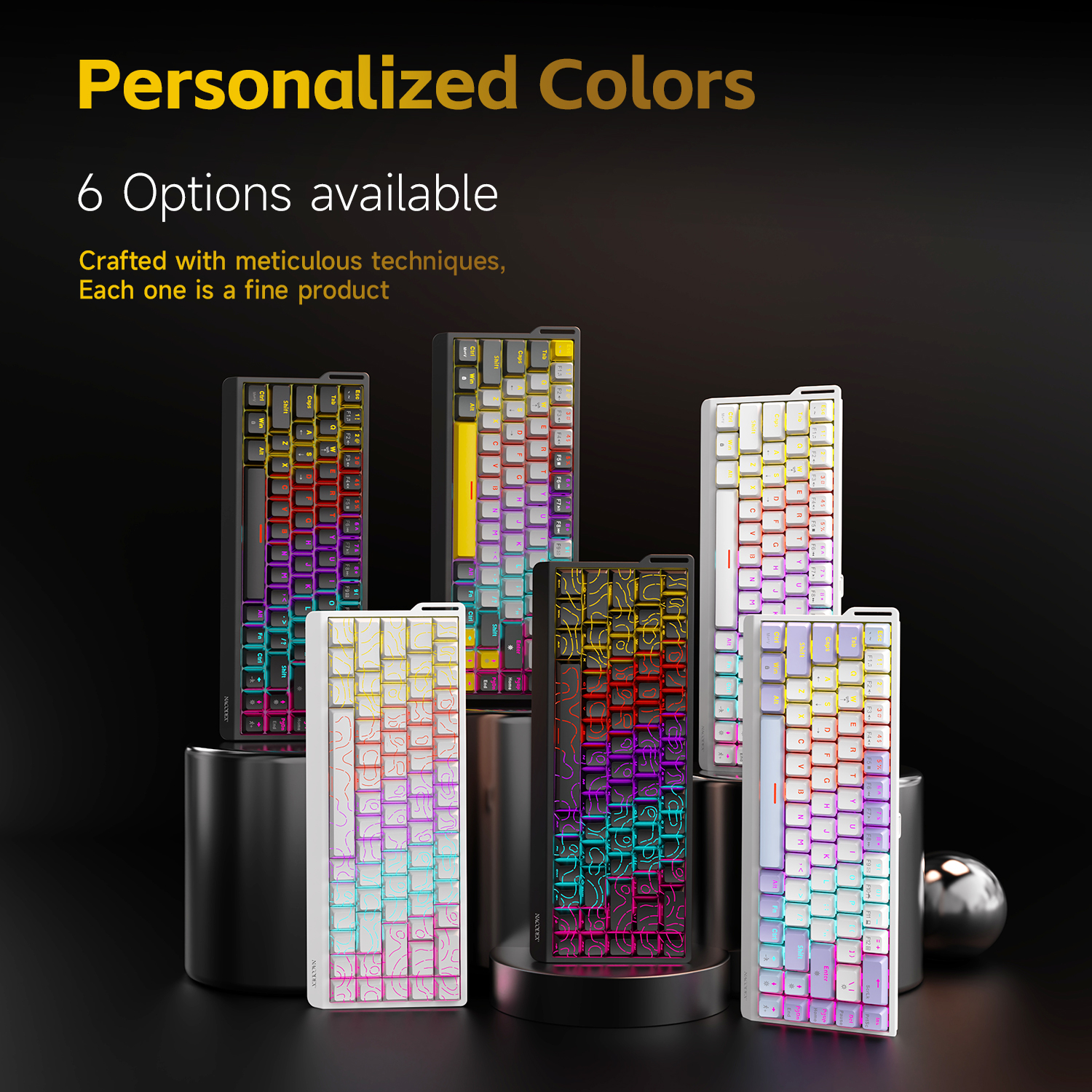 AJAZZ NK68V2 Single-Mode Wired - đánh giá và giá Gaming Keyboard Brand