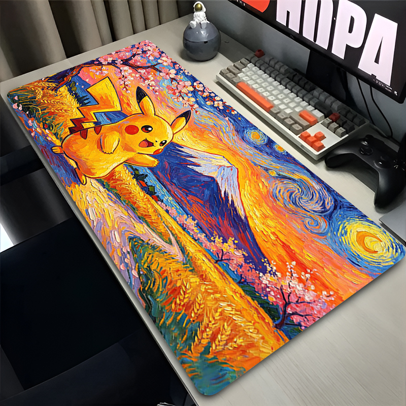 Mouse Pad Pokemon Pikachus Rub - đánh giá và giá Gaming Keyboard En Mouse