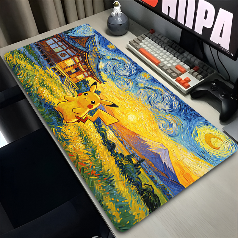 Mouse Pad Pokemon Pikachus Rub - đánh giá và giá Gaming Keyboard En Mouse