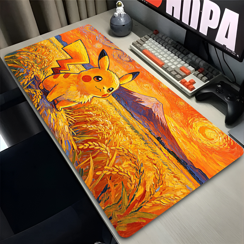 Mouse Pad Pokemon Pikachus Rub - đánh giá và giá Gaming Keyboard En Mouse