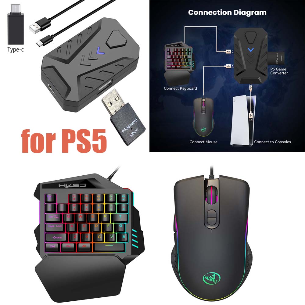 for PS5 Gaming Keyboard Mouse  - đánh giá và giá Gaming Keyboard Mouse Combo