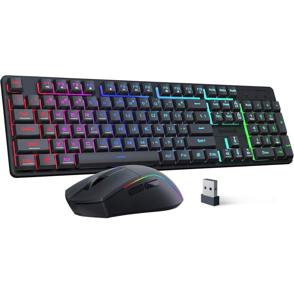 Wireless RGB Gaming Keyboard a - đánh giá và giá Gaming Keyboard And Mouse Combo Wireless