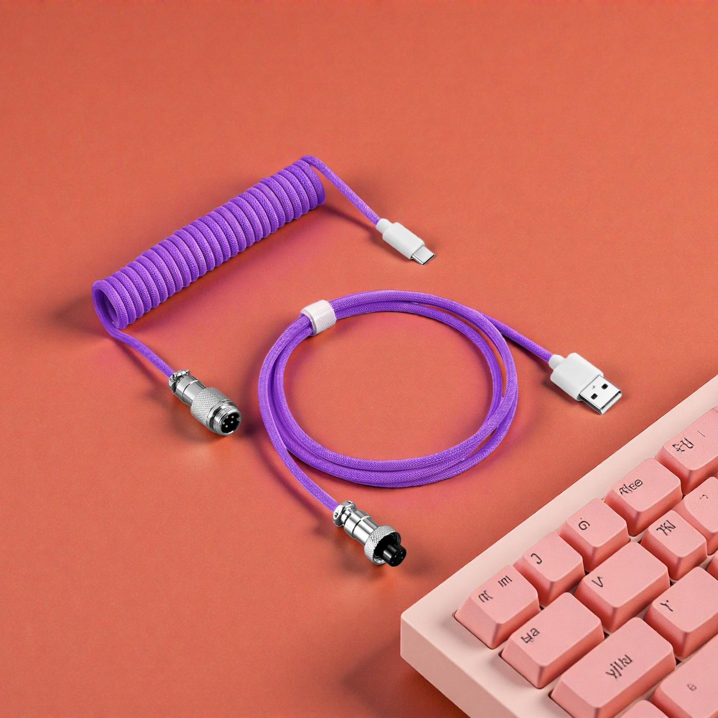 Type C USB aviator coiling cab - đánh giá và giá Gaming Keyboard Extension