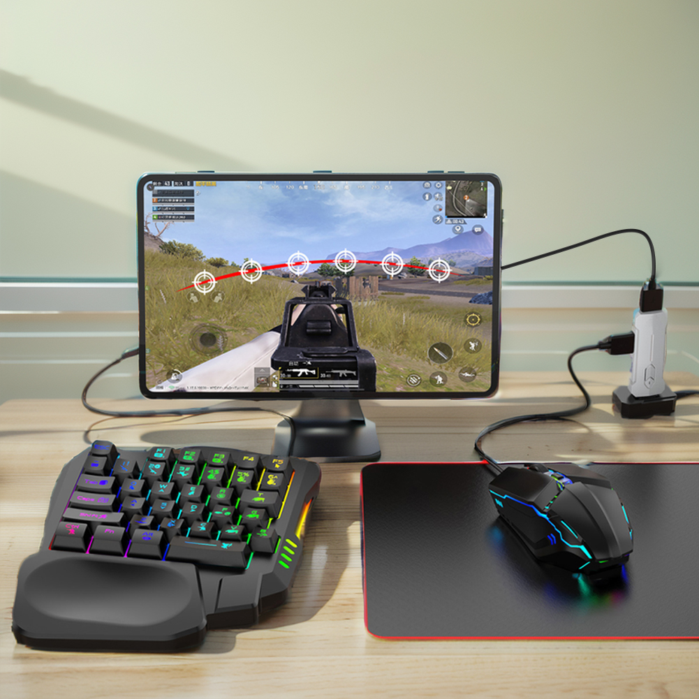 5 in 1 Mobile Game Converter K - đánh giá và giá Gaming Keyboard Mobile