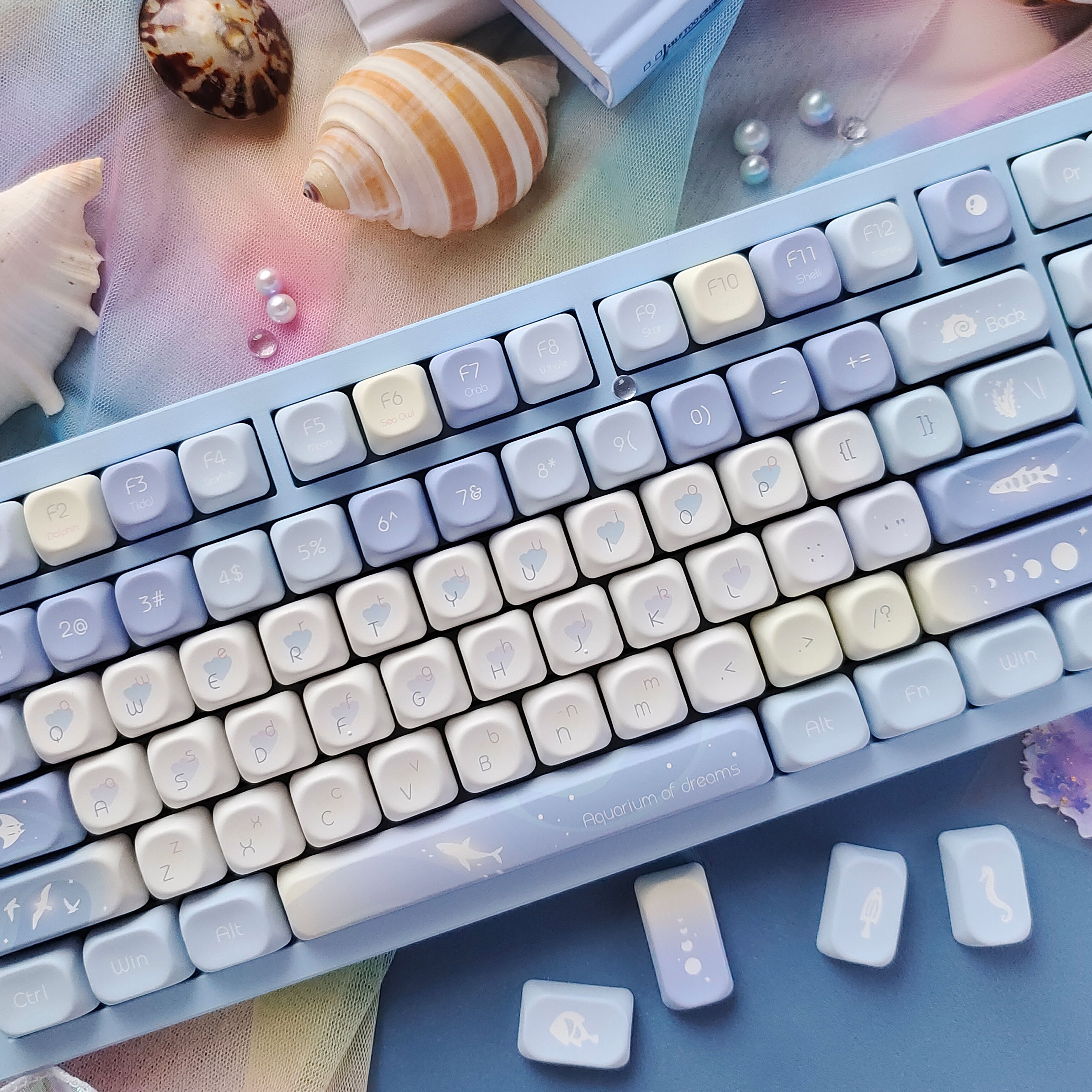 Five Sided Dye Sublimation Key - đánh giá và giá Gaming Keyboard Blue Switches