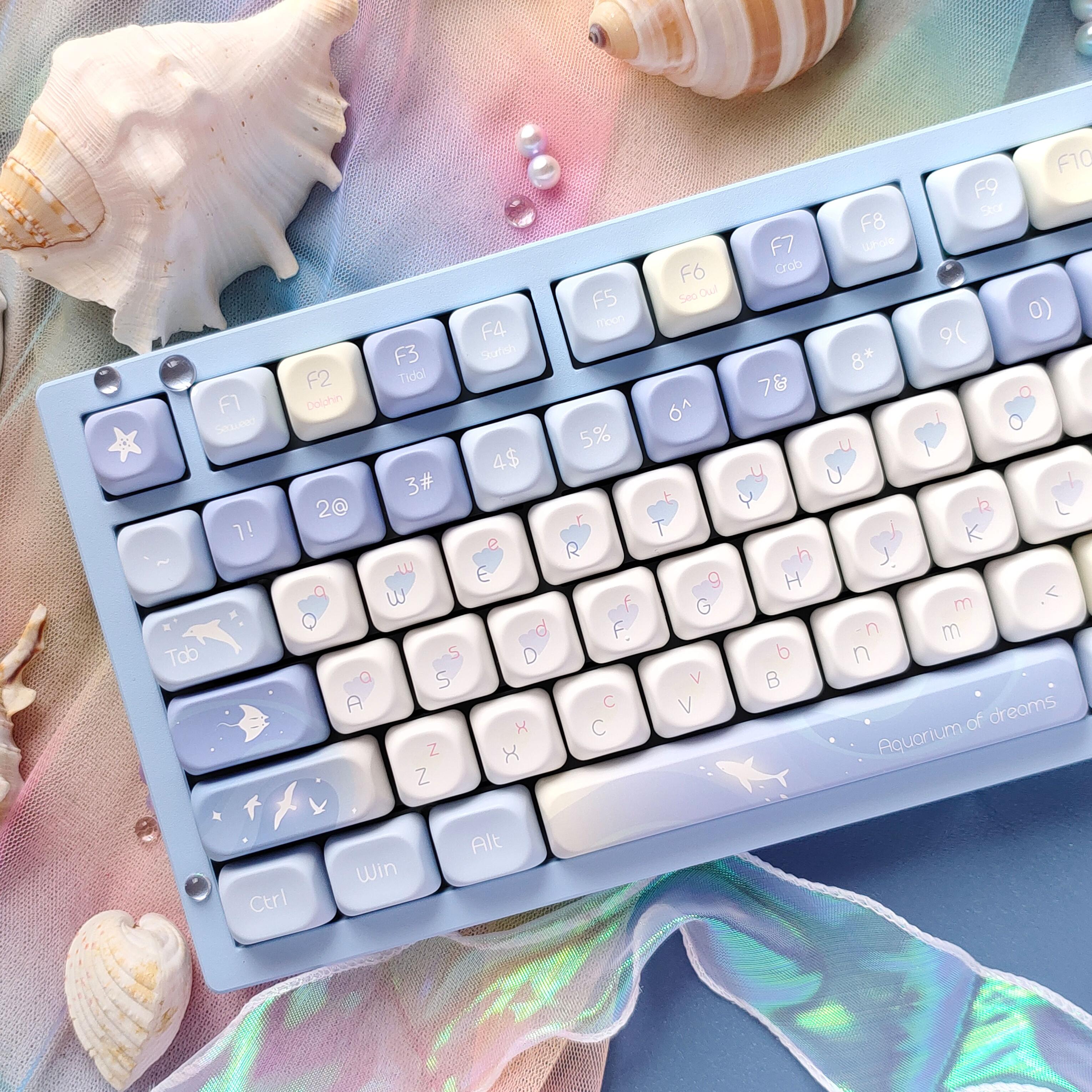 Five Sided Dye Sublimation Key - đánh giá và giá Gaming Keyboard Blue Switches