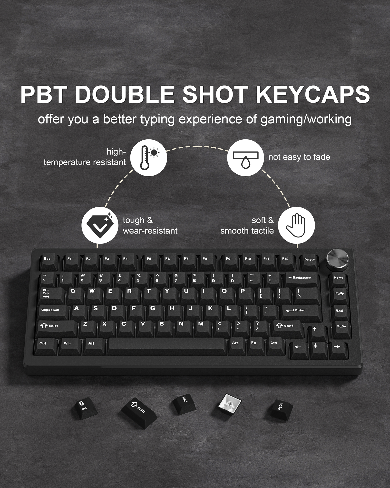 2026 New 133+ Keys Retro Black - đánh giá và giá Keyboard Gaming Black