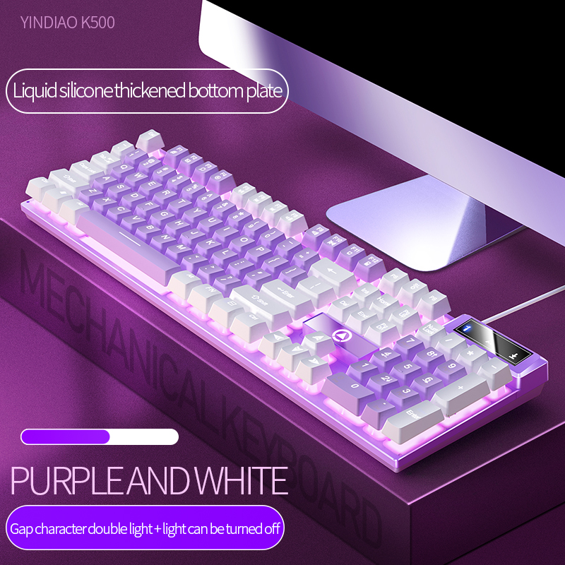 104 Keys Gaming Keyboard Wired - đánh giá và giá Gaming Keyboard Blue Switches