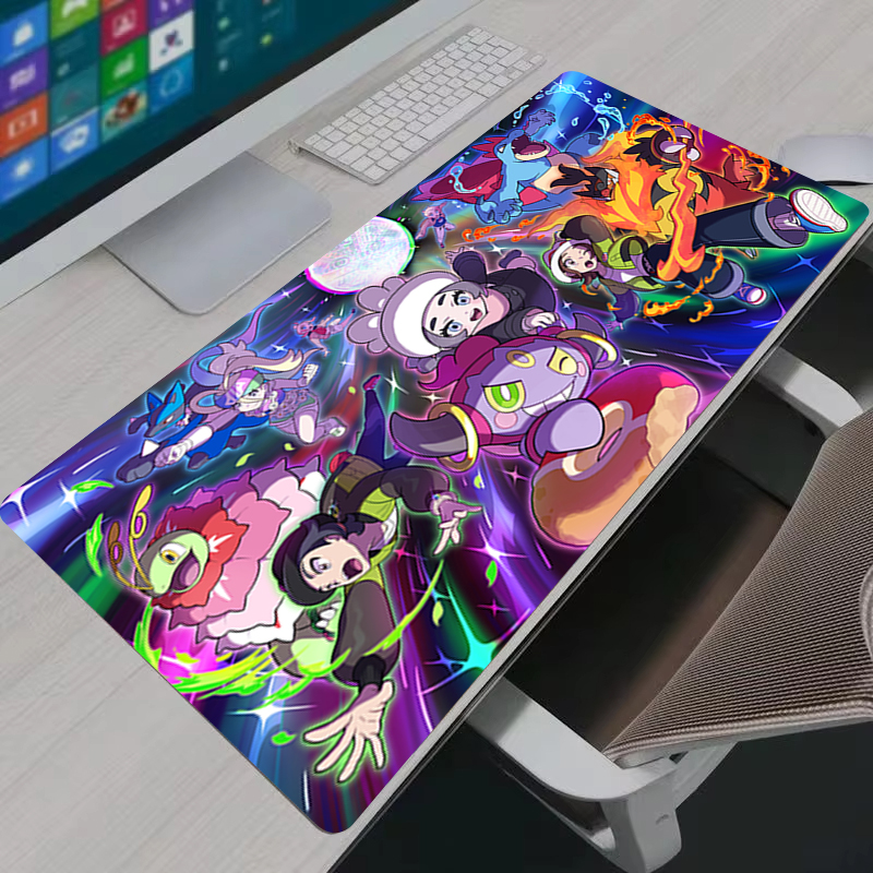 Mouse Pad Large P-pokemon Hoop - đánh giá và giá Gaming Keyboard Nearby