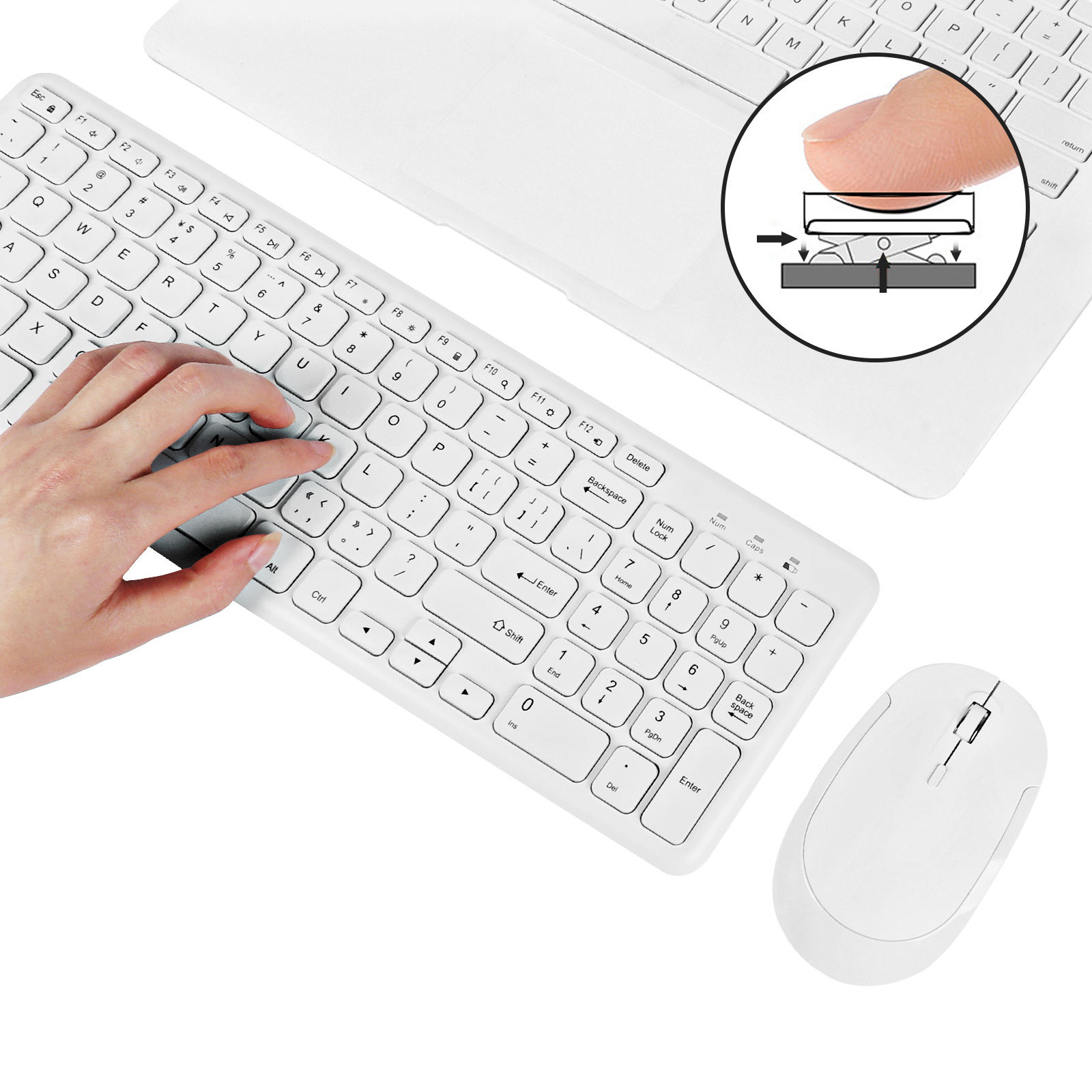 Hot Sale 2.4G Wireless Keyboar - đánh giá và giá Gaming Keyboard And Mouse Combo Wireless