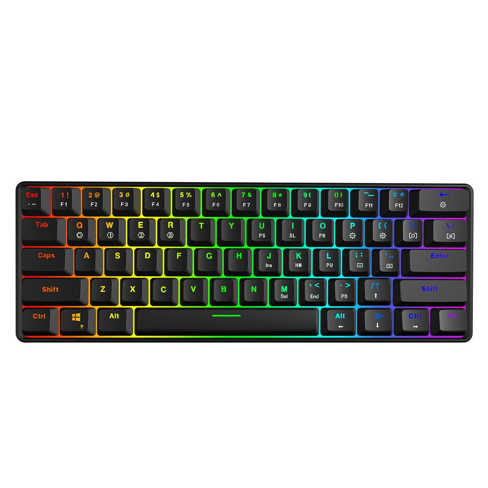 SKYLOONG GK61 Mini Portable 60 - đánh giá và giá Gaming Keyboard Mobile