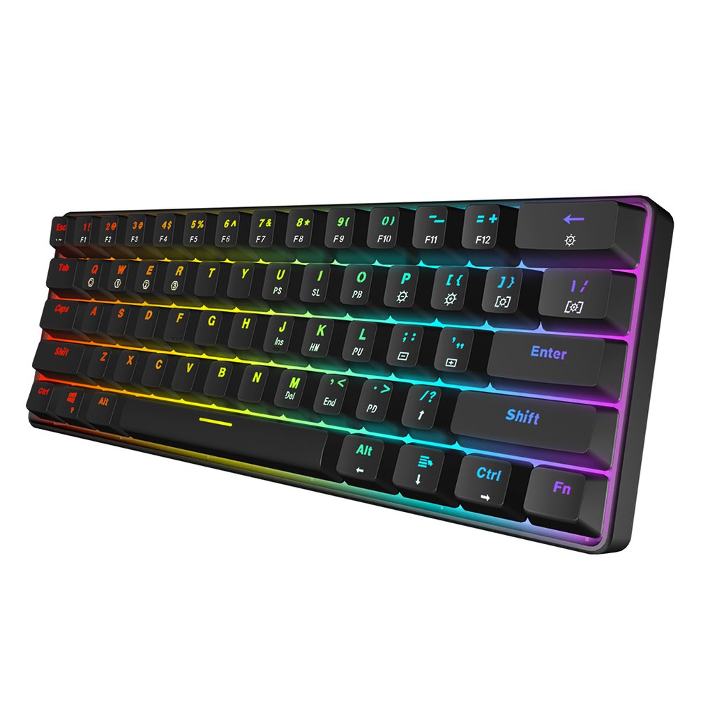 SKYLOONG GK61 Mini Portable 60 - đánh giá và giá Gaming Keyboard Mobile