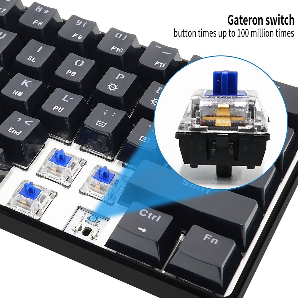 SKYLOONG GK61 Mini Portable 60 - đánh giá và giá Gaming Keyboard Mobile