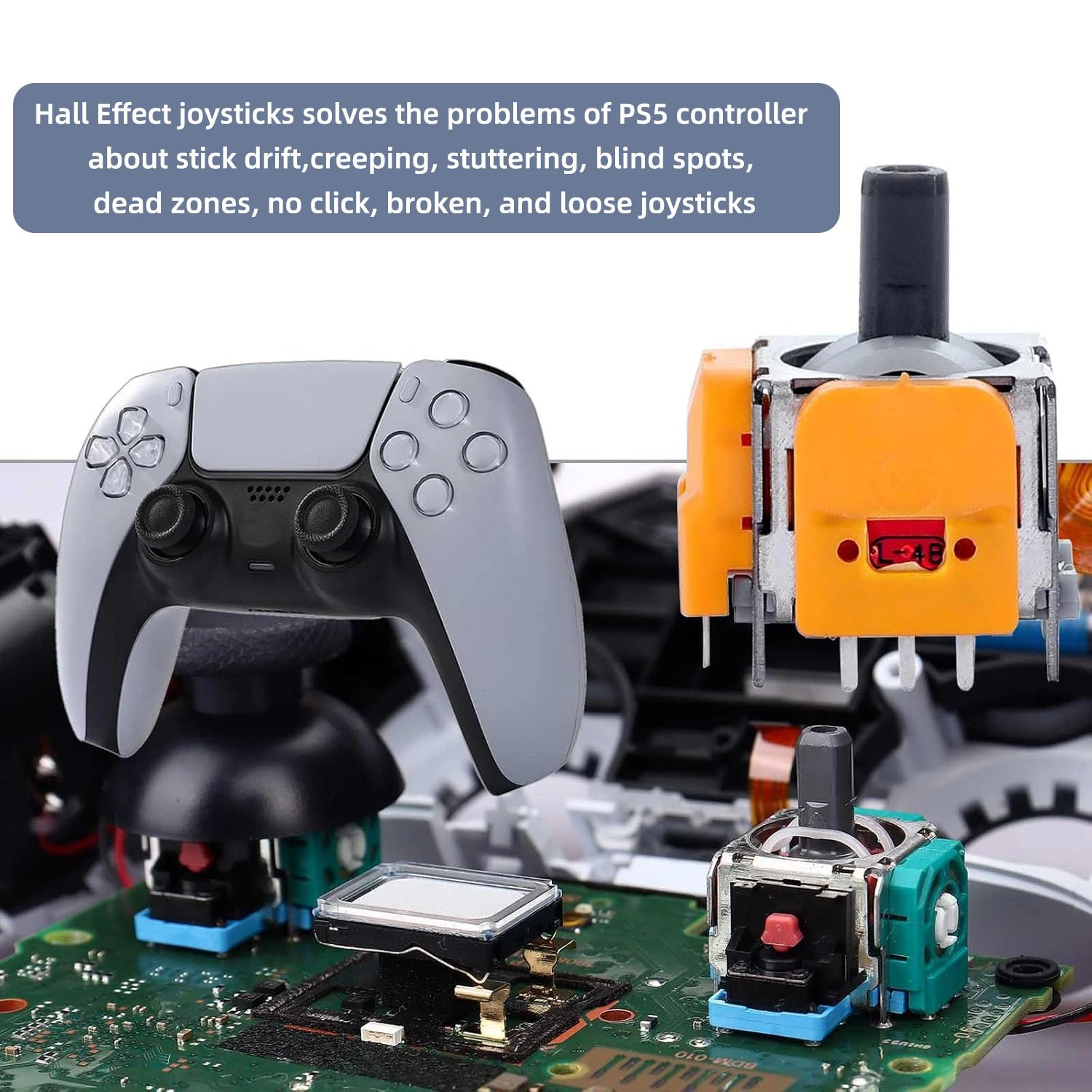 10Pcs 3D Hall Effect Joystick  - đánh giá và giá Gaming Keyboard Hall Effect